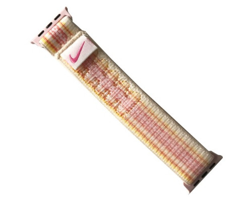 Ремінець для Apple Watch Nike Sport Loop 38/40/41 Starlight/Pink mag-2000001490372105023