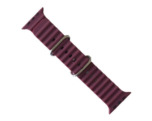 Ремінець Ocean Band для Apple Watch 42/44/45/49 Wine red mag-200000143336259570
