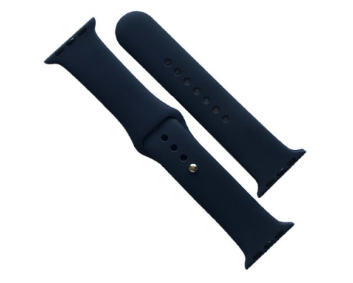 Ремінець для Apple Watch Silicone 38/40/41 2в1 ( 8) Midnight blue mag-2000001607985141625