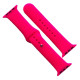 Ремінець для Apple Watch Silicone 38/40/41 2в1 (47) Hot pink mag-2000001608203141645