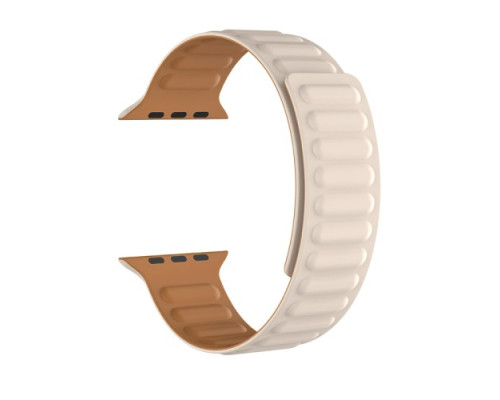 Ремінець Apple Watch HOCO iWatch WA21 Flexible 2-generation magnetic silicone 42-49mm Red mag-694200760084235097