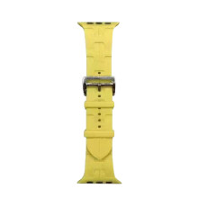 Ремінець для годинника Apple Watch Hermès 42/44/45/49mm 7.Light Yellow