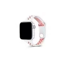 Ремінець для годинника Apple Watch Small Waist two colors 42/44/45/49mm White-Pink