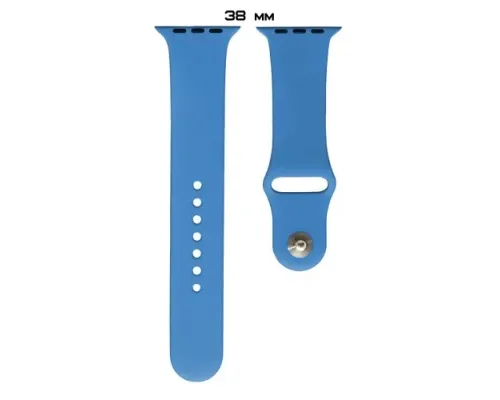 Ремінець для Apple Watch Silicone 38/40mm M ( 3) Blue mag-2000000978390145375