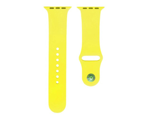 Ремінець для Apple Watch Silicone 38/40mm M (32) New yellow mag-200000103363057553