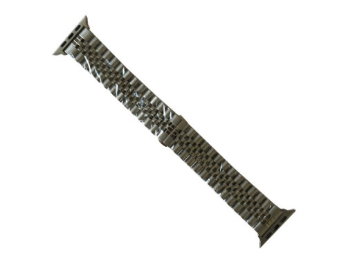 Ремінець для Apple Watch ROLEX 5-BEAD BRACELET 38/40mm Silver mag-2000001322451141426