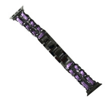 Ремінець для Apple Watch Chanel Leather 38/40/41 Silver-Glycine mag-2000001434130100030