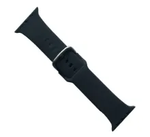 Ремінець для Apple Watch SILICONE METAL CLAPS 38/40/41mm Grey mag-2000001647158147155