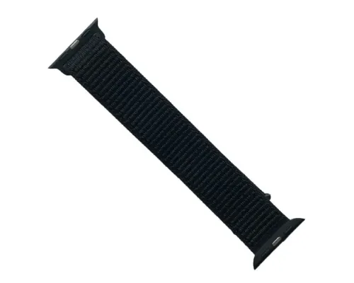 Ремінець NYLON LOOP Apple Watch 42/44/45/46/49 Dark black mag-2000001674611153515