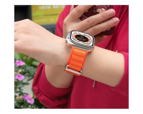 Ремінець Apple Watch HOCO iWatch WA20 Climbing Alpine Loop nylon strap 38-41mm StarlightOrange mag-693147479825135102