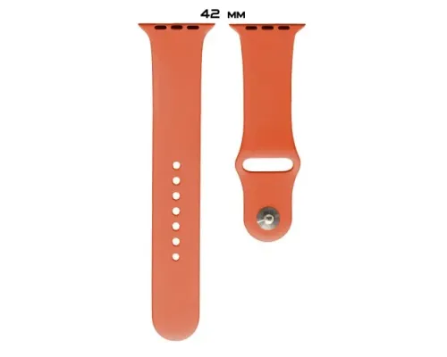 Ремінець для Apple Watch Silicone 42/44mm M ( 2) Orange mag-2000000978758145386