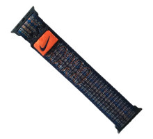 Ремінець для Apple Watch Nike Sport Loop 42/44/45/49 Game Royal/Orange mag-2000001490402105025
