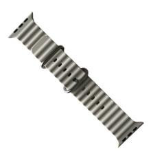 Ремінець Ocean Band для Apple Watch 42/44/45/49 Starlight mag-200000143342359572