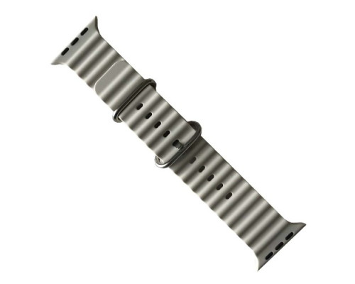 Ремінець Ocean Band для Apple Watch 42/44/45/49 Starlight mag-200000143342359572