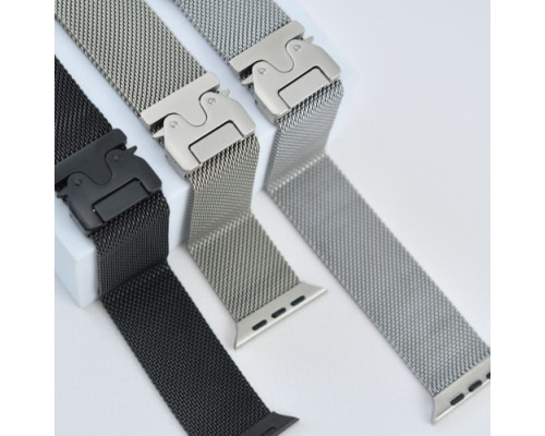 Ремінець для Apple Watch NEW Milanese Loop CLAPS BOX 38/40/41 Black mag-2000001604809141410