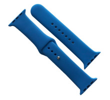 Ремінець для Apple Watch Silicone 42/44/45/46/49 2в1 (38 ) Blue new mag-2000001621837141709