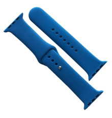Ремінець для Apple Watch Silicone 42/44/45/46/49 2в1 (38 ) Blue new mag-2000001621837141709