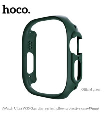 Бампер для Apple Watch HOCO iWatch Ultra WS5 Guardian hollow protective case(49mm) Official Green mag-693147478977839777