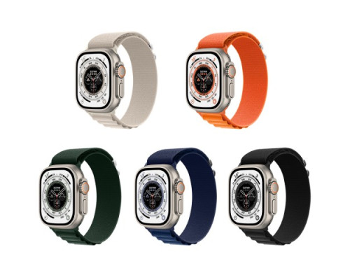 Ремінець Apple Watch HOCO iWatch WA20 Climbing Alpine Loop nylon strap 42-49mm StarlightOrange mag-693147479826835109