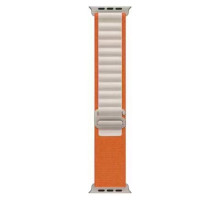 Ремінець для годинника Apple Watch Alpine Loop 42/44/45/49mm 9.Orange-White