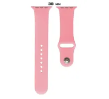 Ремінець для Apple Watch Silicone 38/40mm M ( 6) Light pink mag-2000000978420145377