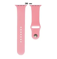 Ремінець для Apple Watch Silicone 38/40mm M ( 6) Light pink mag-2000000978420145377