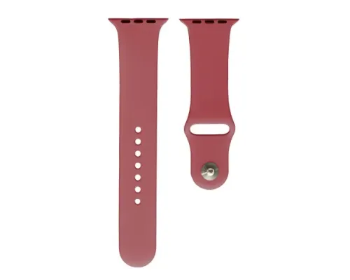 Ремінець для Apple Watch Silicone 38/40mm S (25) Camelia mag-2000001055397144587