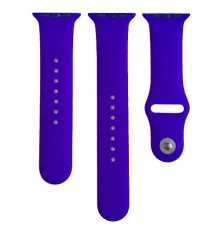 Ремінець для Apple Watch Silicone 42/44mm M (40) Ultra blue mag-2000001032930145397