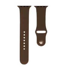 Ремінець для Apple Watch Silicone 42/44mm M (22) Brown mag-2000001290590145437