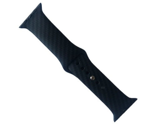 Ремінець для Apple Watch Silicone 38/40/41mm M CARBON mag-2000001476635132761
