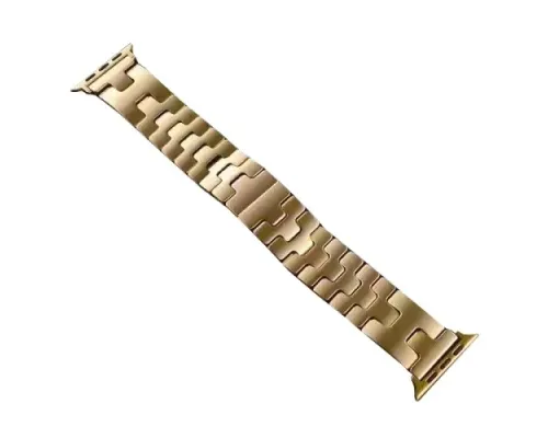 Ремінець для Apple Watch HERMES METAL BAND 42/44/45/46/49 Gold mag-2000001583203152659