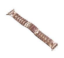 Ремінець для Apple Watch HERMES METAL BAND 42/44/45/46/49 Rose gold mag-200000158321060322