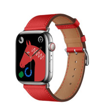Ремінець Apple Watch HOCO iWatch WA17 Original series leather strap 38-41mm Red mag-693147479474135134