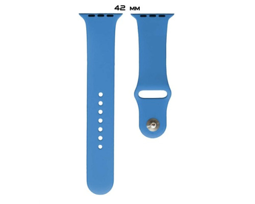 Ремінець для Apple Watch Silicone 42/44mm M ( 3) Blue mag-200000097876557605