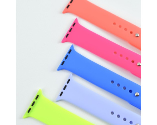 Ремінець для Apple Watch Silicone 38/40/41 2в1 (12) Pink mag-2000001608029141629