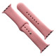 Ремінець для Apple Watch Silicone 38/40/41 2в1 (12) Pink mag-2000001608029141629