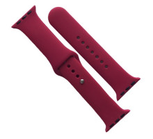 Ремінець для Apple Watch Silicone 38/40/41 2в1 (36) Rose red mag-2000001608128141639