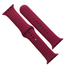 Ремінець для Apple Watch Silicone 38/40/41 2в1 (36) Rose red mag-2000001608128141639