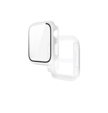 Бампер для Apple Watch HOCO iWatch7/8 WS3 Shadow protective case+film (45mm) White mag-693147478529939784