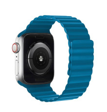 Ремінець Apple Watch HOCO iWatch WA07 Flexible Silicone Link 38-41mm Blue mag-693147478728635232