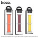 Ремінець Apple Watch HOCO iWatch WA07 Flexible Silicone Link 38-41mm Gray Yellow mag-693147478736139720