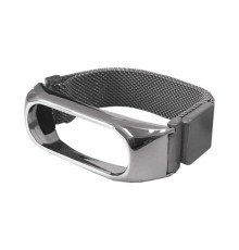Ремінець для Xiaomi Mi Band 3/4/5/6 Milanese Loop Silver mag-200000104932725130