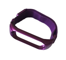Ремінець для Xiaomi Mi Band 3/4/5/6 Milanese Loop Purple mag-200000121592023508
