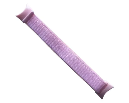 Ремінець для Xiaomi Mi Band 8/9/10 Nylon Loop Pearl pink mag-2000001599457151640