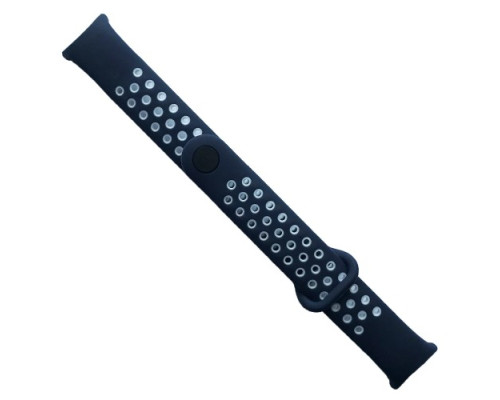 Ремінець для Xiaomi Mi Band 8/9/10 Sport Blue white mag-2000001607497141280