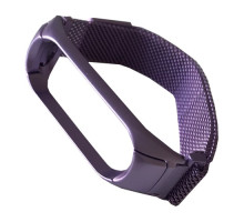 Ремінець для Xiaomi Mi Band 3/4/5/6 Milanese Loop Glicine mag-200000137041499773