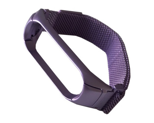 Ремінець для Xiaomi Mi Band 3/4/5/6 Milanese Loop Glicine mag-200000137041499773