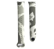 Ремінець для Xiaomi Mi Band 8/9/10 Camouflage White-grey mag-2000001531242142109