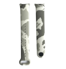 Ремінець для Xiaomi Mi Band 8/9/10 Camouflage White-grey mag-2000001531242142109