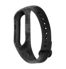 Ремінець для Xiaomi Mi Band 3/4 Camouflage PIXEL Black-grey mag-200000098018830431